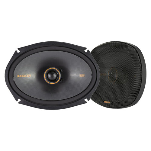 Kicker KSC690, KS Series 6x9" 2-Way 4 Ohm Coaxial Speakers (51KSC6904)