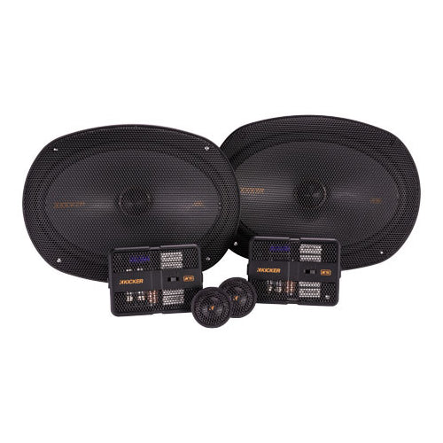 Kicker KSS6904, KS Series 6x9" 2-Way 4 Ohm Component Speakers (51KSS6904)