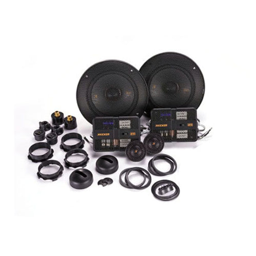 Kicker KSS50, KS Series 5.25" 2-Way 4 Ohm Component Speakers (51KSS504)