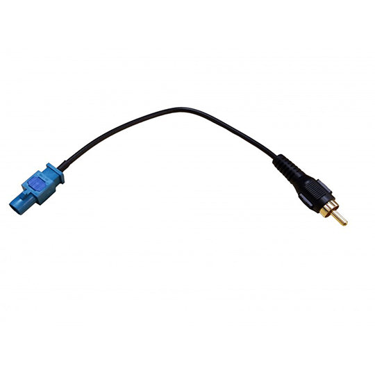 PAC CAM-MB2, OEM Camera FAKRA Connector To Male RCA For Connecting Existing OEM Reverse Camera