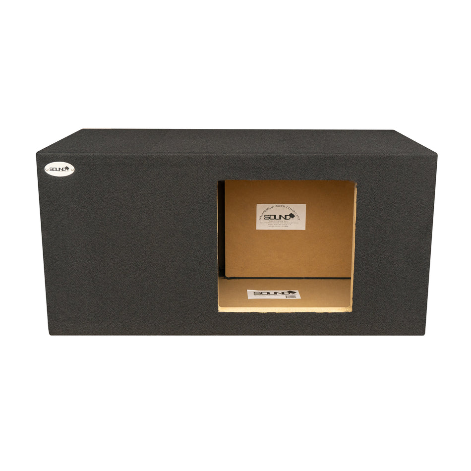 SoundBox SPL Series Single 10" Vented Subwoofer Enclosure, Square