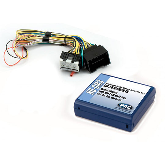 PAC NU-GM3, Navigation Unlock Integration Interface For GM Lan 29 Bit Vehicles w/ 44 Pin Connector