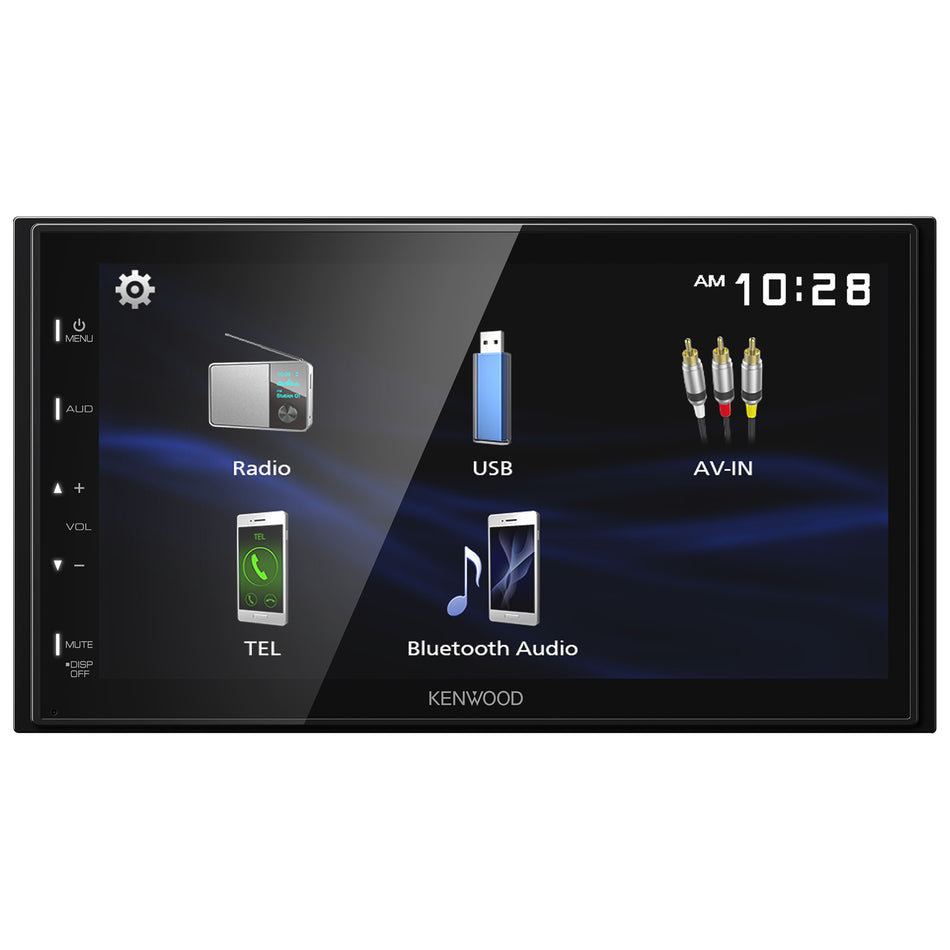 Kenwood DMX129BT, 6.8" Double DIN Digital Multimedia Receiver