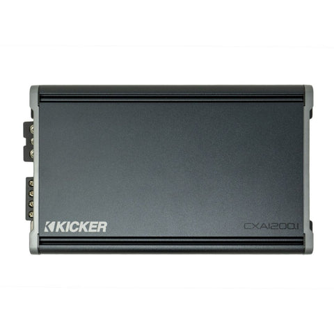 Kicker CXA12001, CX Series Mono Class D Subwoofer Amplifier - 1200